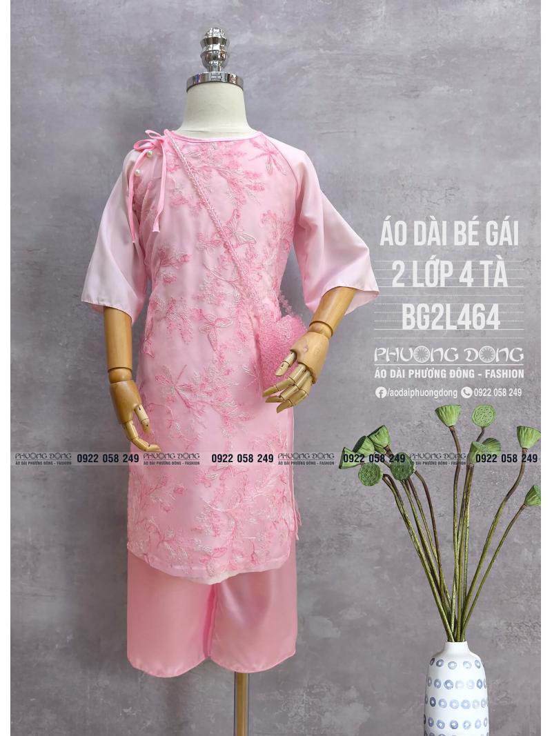 Áo Dài Cách Tân Bé Gái BG2L464